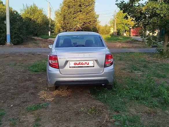 2023 Lada (ВАЗ) Granta I Рестайлинг, серебристый, 700000 рублей - вид 12