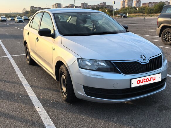 2015 Skoda Rapid I, серый, 1200000 рублей