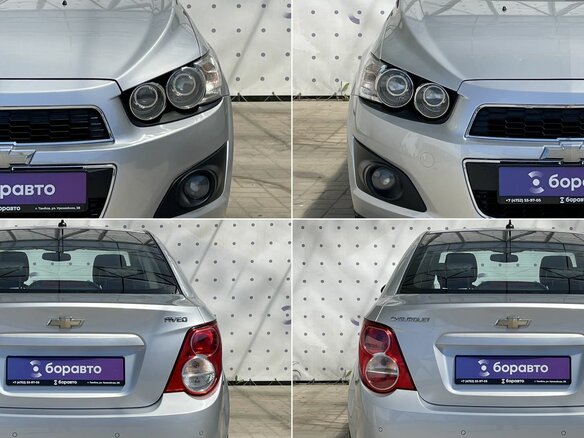 2012 Chevrolet Aveo II, серебристый, 765000 рублей - вид 3