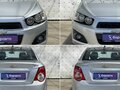 2012 Chevrolet Aveo II, серебристый, 765000 рублей - вид 3