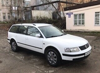 1998 Volkswagen Passat B5, белый, 399999 рублей, вид 2