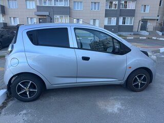2012 Chevrolet Spark III, серебристый, 560000 рублей, вид 3