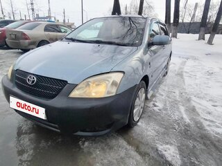 2004 Toyota Corolla IX (E120, E130), голубой, 430000 рублей, вид 3