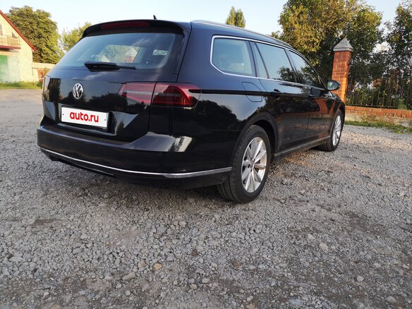 2018 Volkswagen Passat DSG7 B8, чёрный, 1820000 рублей - вид 6