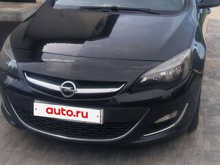 2014 Opel Astra J Рестайлинг, чёрный, 890000 рублей, вид 1