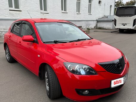 2007 Mazda 3 I (BK) Рестайлинг, красный, 560000 рублей, вид 2
