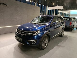 2017 Chery Tiggo 5 I Рестайлинг, синий, 1099000 рублей, вид 3