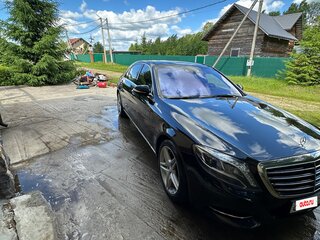 2016 Mercedes-Benz S-Класс 400 Long VI (W222, C217), чёрный, 3950000 рублей, вид 1