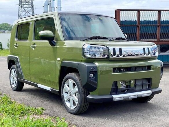 2022 Daihatsu Taft II, зелёный