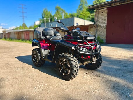 2009 BRP Can-Am Outlander 800, красный, 740000 рублей, вид 1