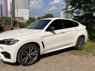 2014 BMW X6 30d II (F16), белый, 2500000 рублей, вид 4