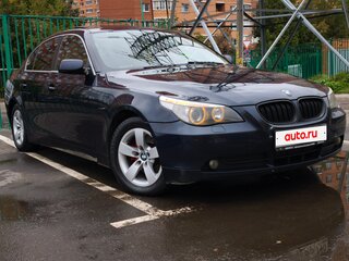 2005 BMW 5 серии 520i V (E60/E61), синий, 950000 рублей, вид 1