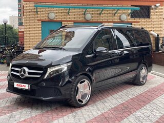 2019 Mercedes-Benz V-Класс Compact 300 d компактный III (W447) Рестайлинг, чёрный, 5400000 рублей, вид 4