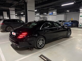 2018 Mercedes-Benz S-Класс 350 d Long VI (W222, C217) Рестайлинг, чёрный, 6700000 рублей, вид 4
