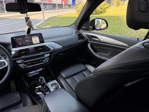 2018 BMW X3 M40i III (G01), синий, 4690000 рублей - вид 12
