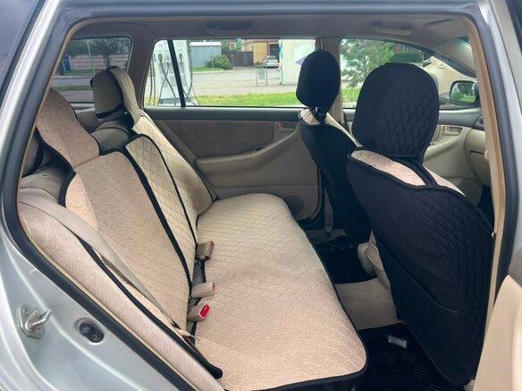 2001 Toyota Corolla Fielder IX (E120, E130), серебристый - вид 12