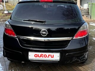 2008 Opel Astra H Рестайлинг, чёрный, 350000 рублей, вид 4