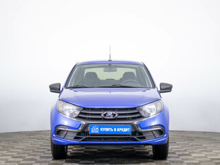 2021 Lada (ВАЗ) Granta I Рестайлинг, синий, 699000 рублей, вид 2