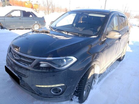 2017 Chery Tiggo 5 I Рестайлинг, чёрный, 644000 рублей, вид 2
