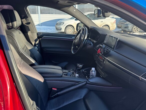 2012 BMW X6 30d I (E71) Рестайлинг, синий, 2449000 рублей - вид 9