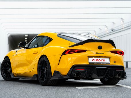 2019 Toyota Supra V (A90), жёлтый, 6350000 рублей, вид 2