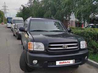 2001 Toyota Sequoia I, чёрный, 1980000 рублей, вид 4