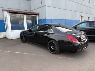 2014 Mercedes-Benz S-Класс 350 CDI BlueTEC VI (W222, C217), чёрный, 3500000 рублей, вид 4