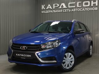 2021 Lada (ВАЗ) Vesta SW I, синий, 1020000 рублей, вид 1
