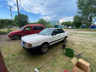 1986 Audi 80 IV (B3), белый, 150000 рублей, вид 1