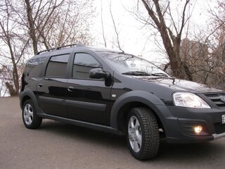 2020 Lada (ВАЗ) Largus I, чёрный, 1300000 рублей, вид 2