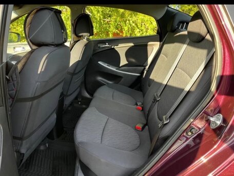 2014 Hyundai Solaris I, фиолетовый, 870000 рублей, вид 5
