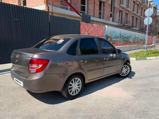2015 Lada (ВАЗ) Granta I, коричневый, 440000 рублей, вид 3
