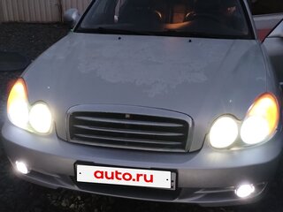 2005 Hyundai Sonata ТагАЗ IV (EF) Рестайлинг, серебристый, 380000 рублей, вид 2