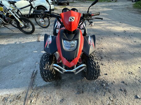 2014 Stels ATV-50, красный, 65000 рублей, вид 1