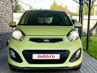 2014 Kia Picanto II, зелёный, 820000 рублей, вид 3