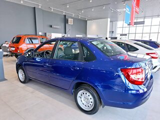 2025 Lada (ВАЗ) Granta I Рестайлинг, синий, 1105500 рублей, вид 2