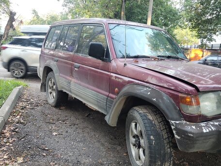 1991 Mitsubishi Pajero II, красный, 270000 рублей, вид 2