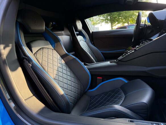 2017 Lamborghini Aventador I Рестайлинг, синий, 29250000 рублей - вид 35
