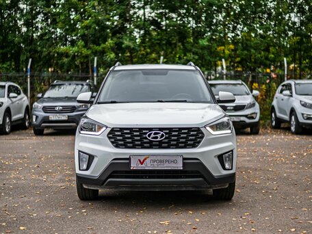 2020 Hyundai Creta I Рестайлинг, белый, 1540000 рублей, вид 3