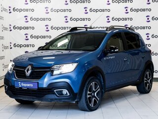 2019 Renault Sandero Stepway II Рестайлинг, синий, 1380000 рублей, вид 3