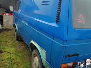 1983 Volkswagen Transporter 4-speed T3, синий, 200000 рублей, вид 2