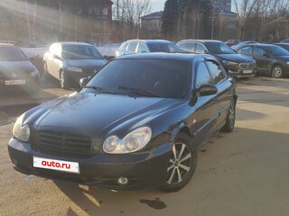 2005 Hyundai Sonata IV (EF) Рестайлинг, чёрный, 380000 рублей, вид 3