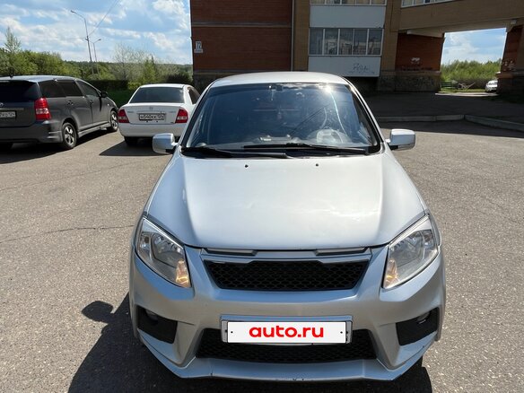 2012 Lada (ВАЗ) Granta I, серебристый, 390000 рублей