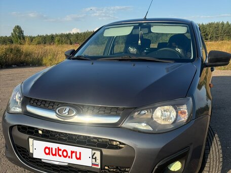 2014 Lada (ВАЗ) Kalina II, серый, 549000 рублей, вид 3