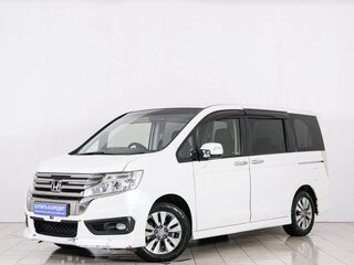 2013 Honda Stepwgn Spada IV Рестайлинг, белый, 1499000 рублей, вид 3