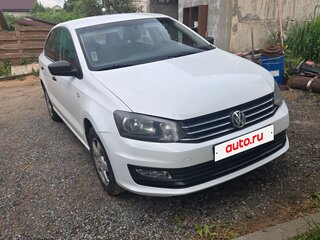 2019 Volkswagen Polo V Рестайлинг, белый, 630000 рублей, вид 1