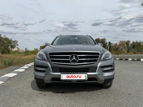 2012 Mercedes-Benz M-Класс 350 CDI III (W166), серый, вид 2