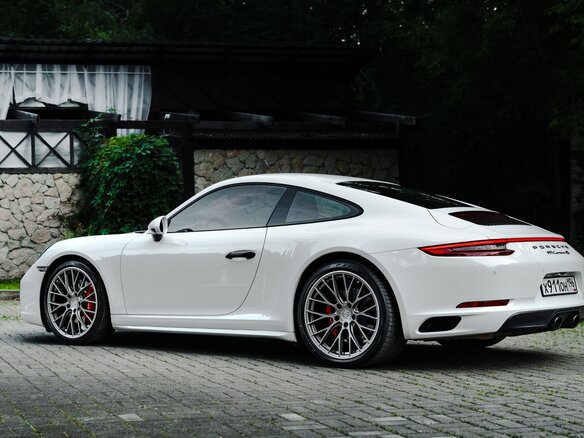 2016 Porsche 911 Carrera 4S VII (991) Рестайлинг, белый, 8049000 рублей - вид 9