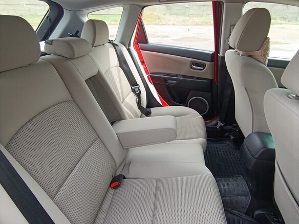 2008 Mazda 3 I (BK) Рестайлинг, красный, 490000 рублей - вид 9