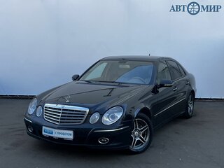 2007 Mercedes-Benz E-Класс 200 III (W211, S211) Рестайлинг, чёрный, 890000 рублей, вид 1